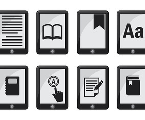 Ereader Icon Vector