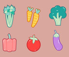 Free Celery and Vegetables Vector Graphic 1