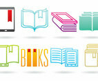 Books And E Reader Logos