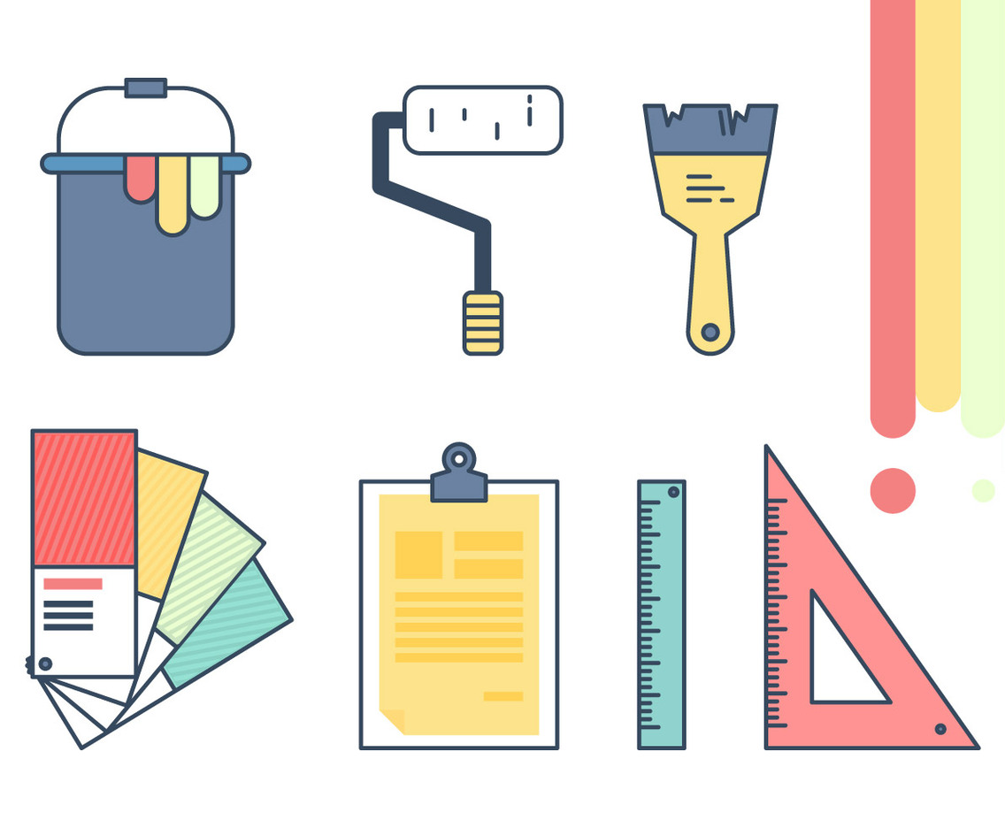 Free Color Swatches Vector Graphic 1