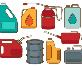 Free Oil Can Vectors