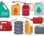 Free Oil Can Vectors