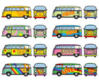 Free Hippie Bus Vector