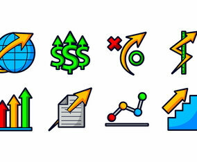 Grow Up Business Icon