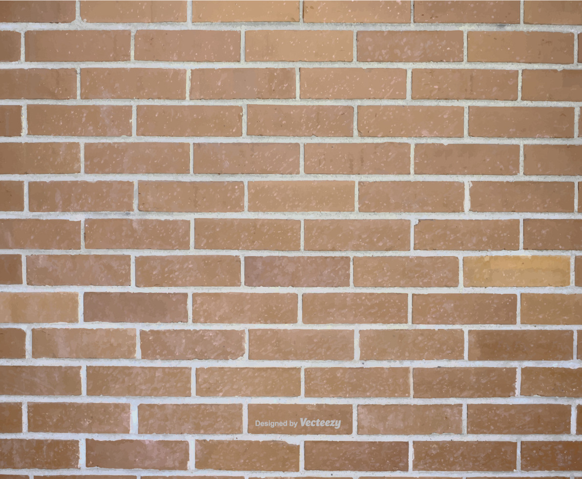Brick Wall Vector Background