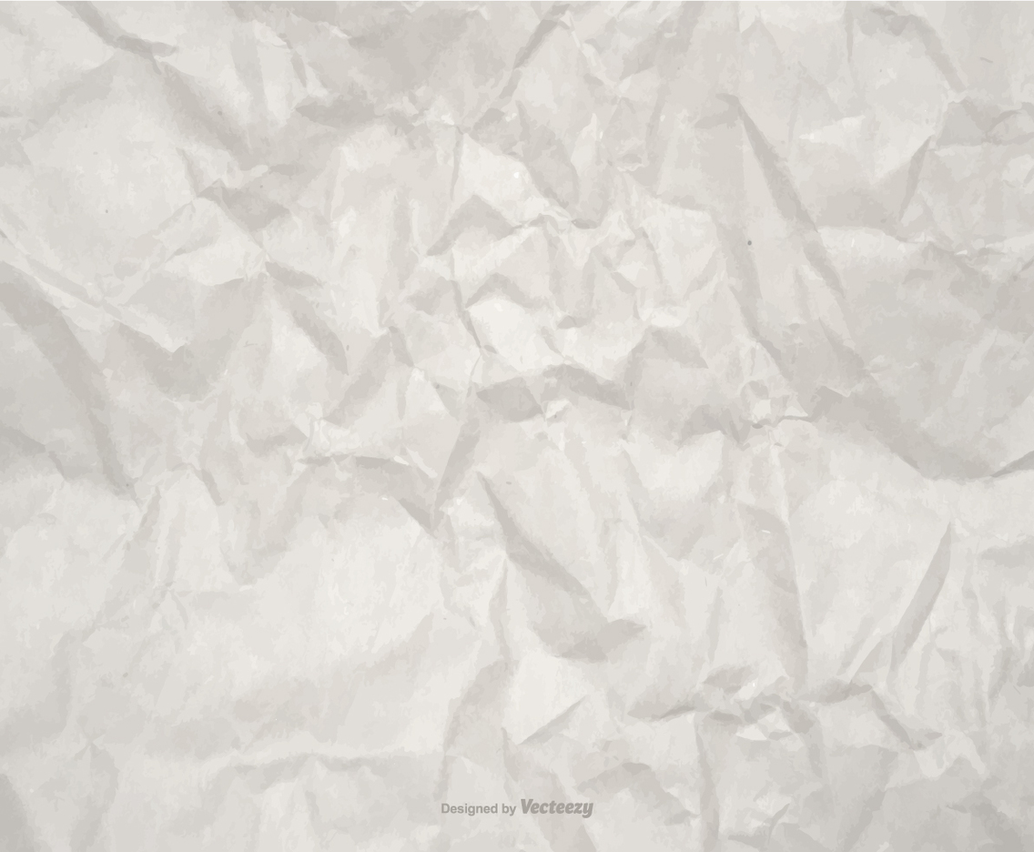 Wrinkled Vector Paper Background