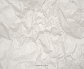 Wrinkled Vector Paper Background