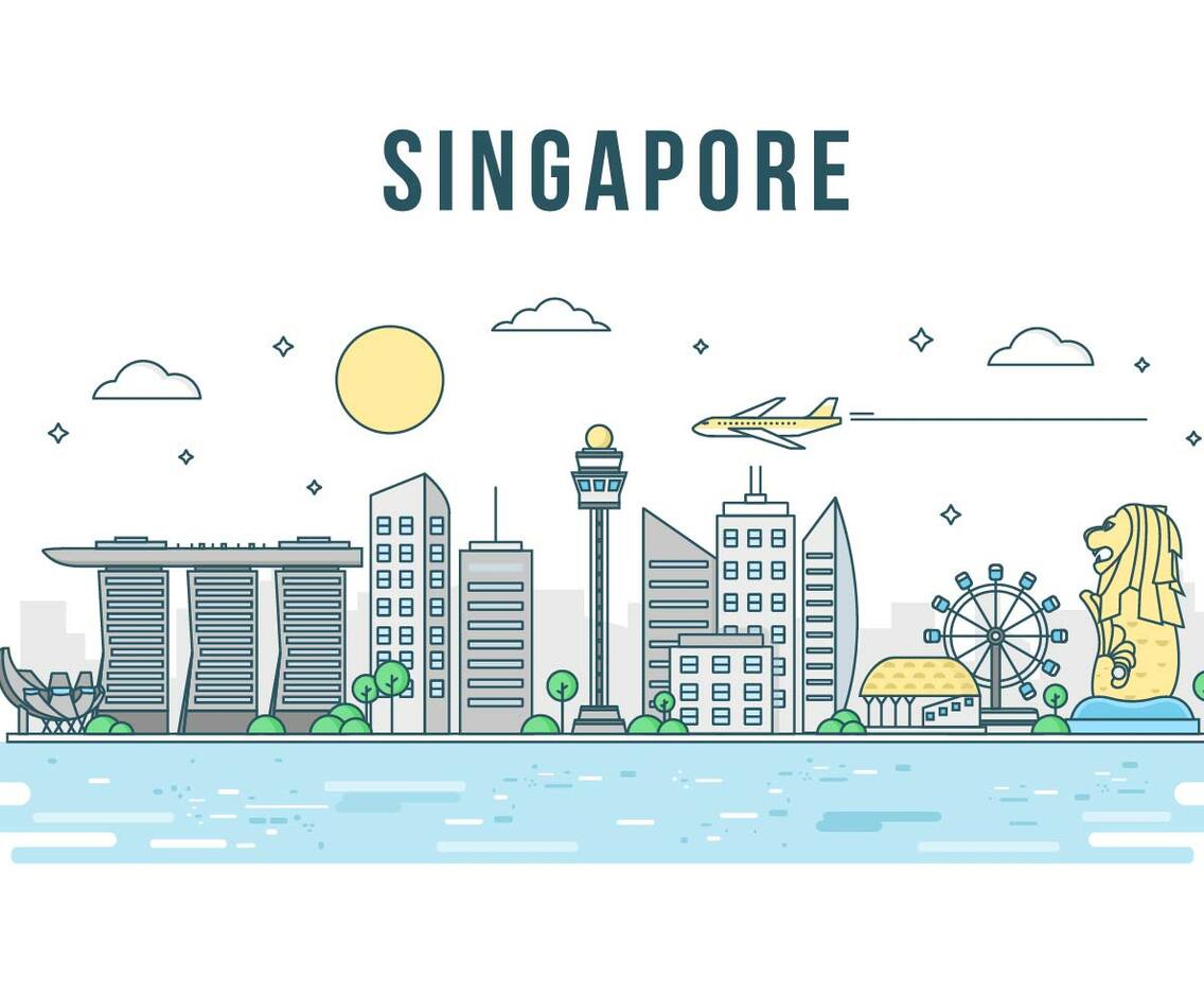 Free Singapore Vector