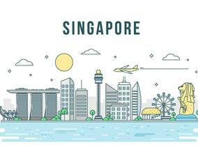 Free Singapore Vector