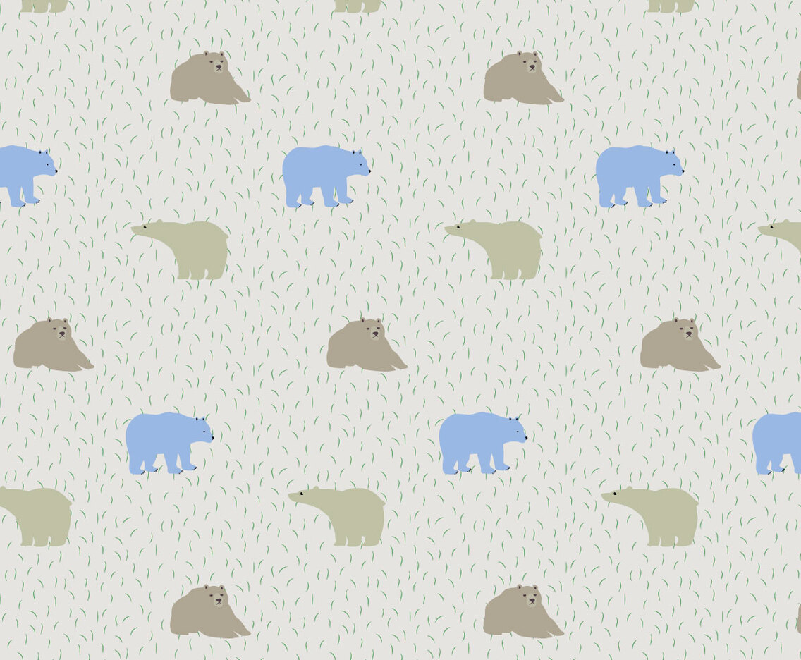 Bear Pattern Background