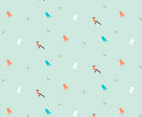 Birds Pastel Pattern