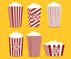 Popcorn Box Vector