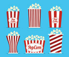 Popcorn Box Vector