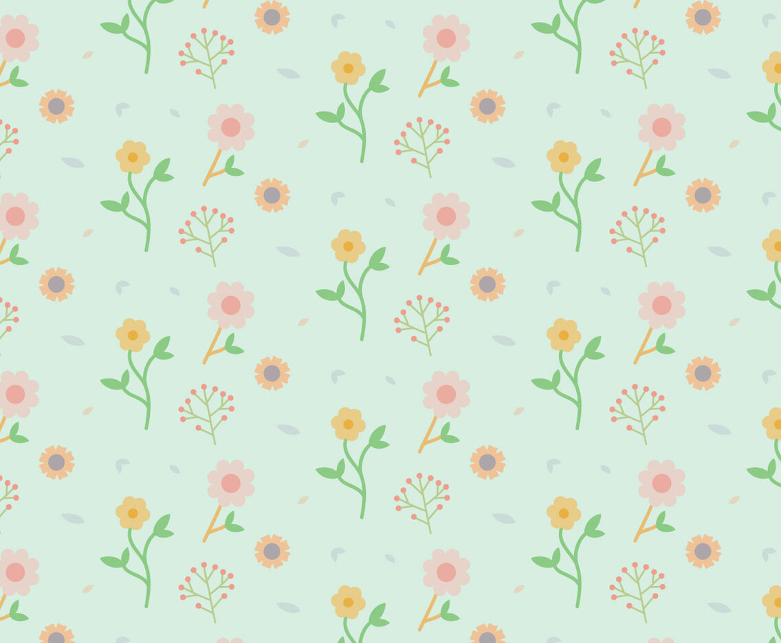 Flowers Pastel Pattern