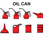 Free Oil Can Vector