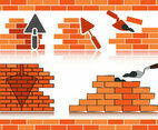 Stok Vector Bricklayer
