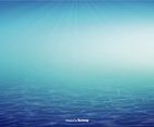 Underwater Vector Background Illustration