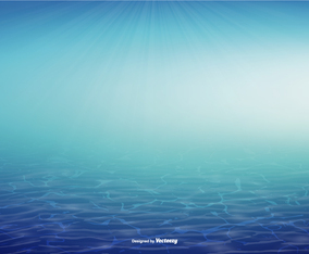 Underwater Vector Background Illustration