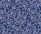Outline Floral Pattern