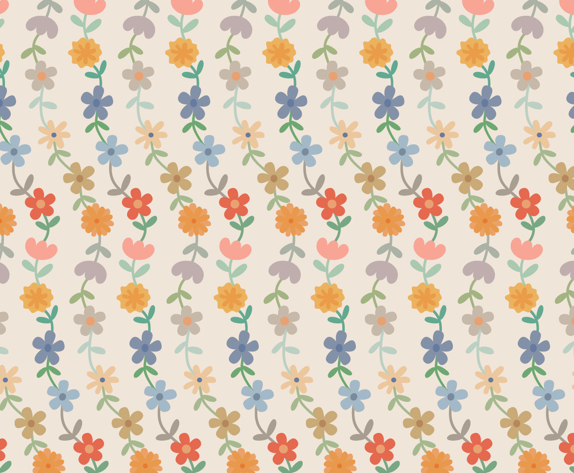 Flowers Pastel Pattern