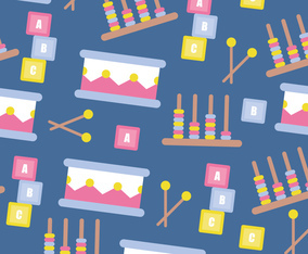 Playful Pattern Vector