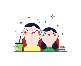 Free Movie Night Vector