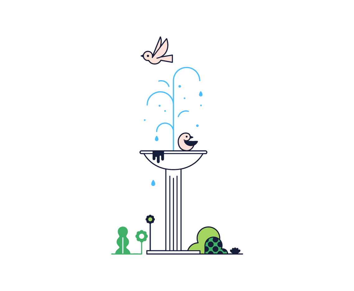 Free Fountain Vector