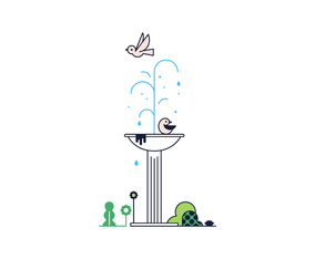 Free Fountain Vector