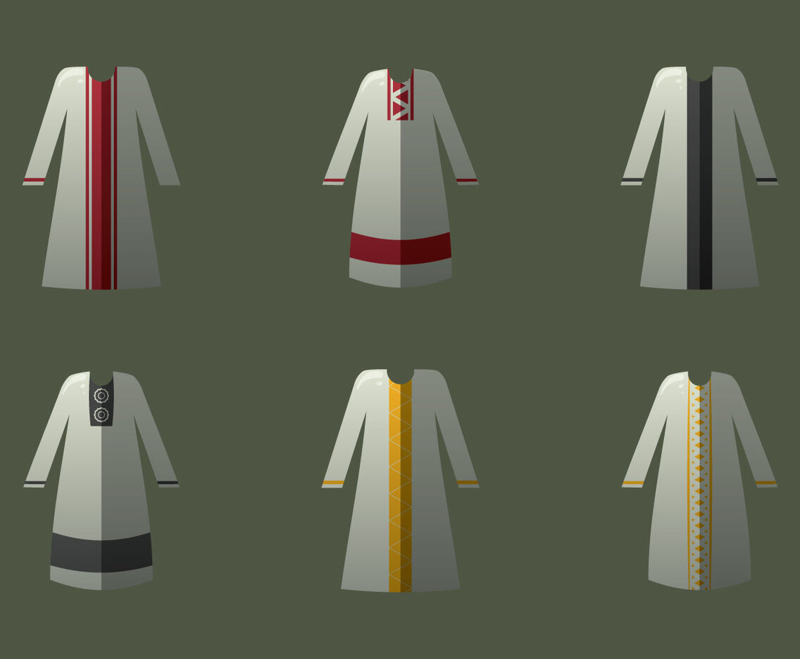 Free Abaya Vector Illustration