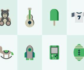 Free Kids Room Vector Items