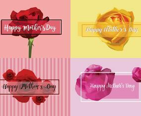 Free Mother's Day Vector Cards