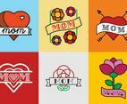 Free Mom Tattoos Vector