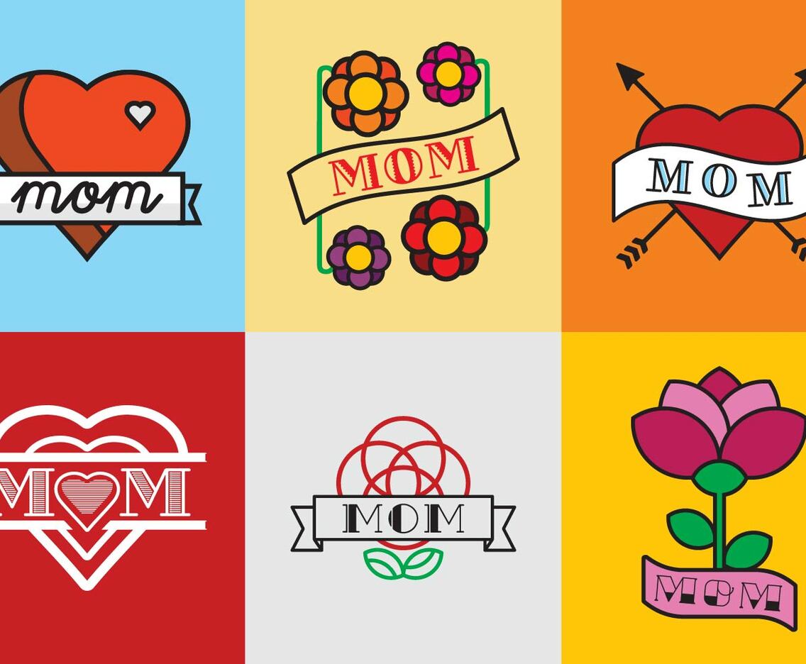 Free Mom Tattoos Vector