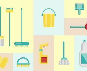 Free House Cleaning Vectors