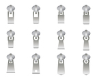 Free Silver Zipper Pull Vector