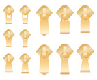 Realistic Zipper Pull Vector