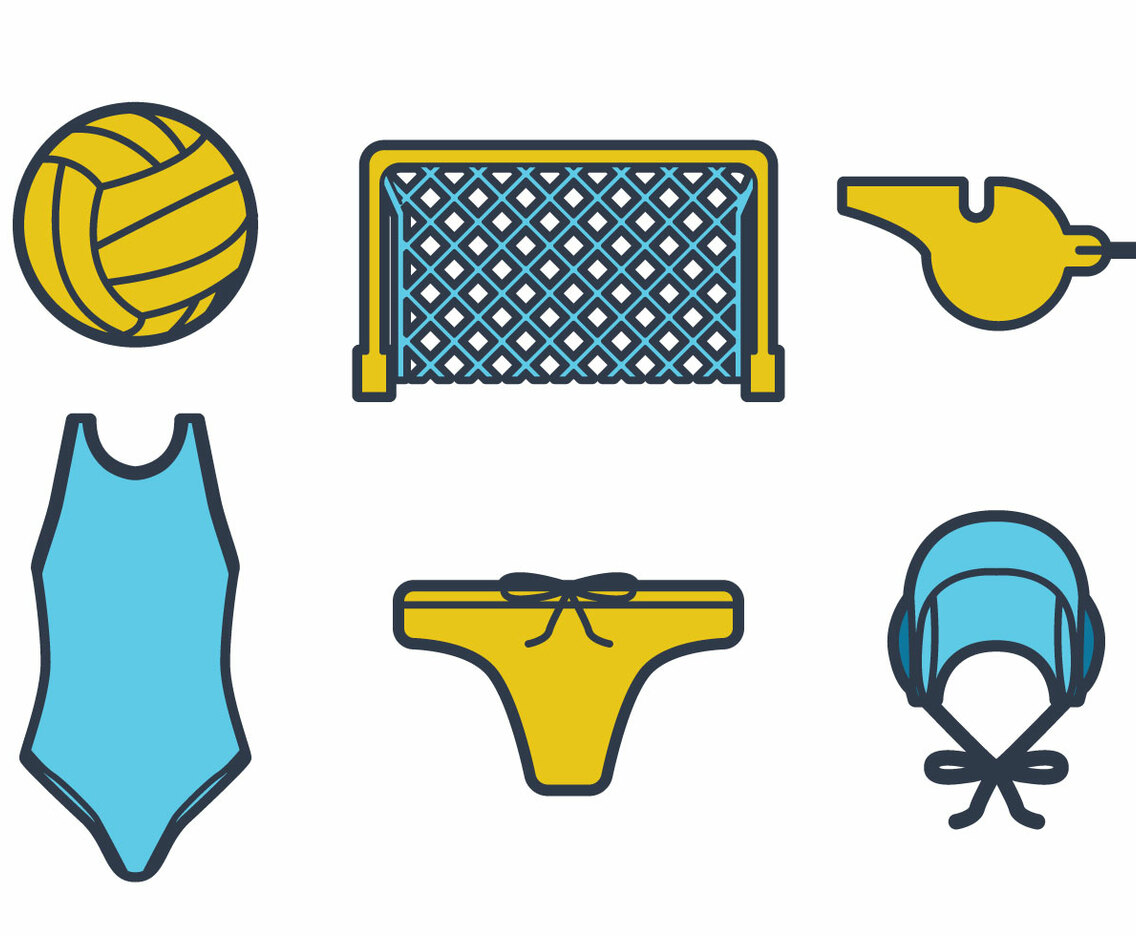 Water Polo Vector
