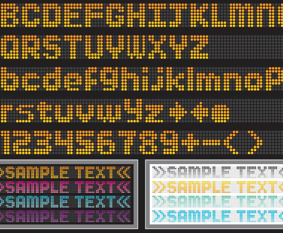 Dot Type For Hoarding