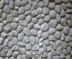 Vector Realistic White Stone Wall