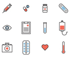 Medical colorful icons