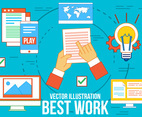 Free Best Work Vector Icons