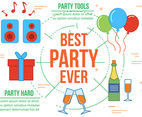 Free Best Party Vector