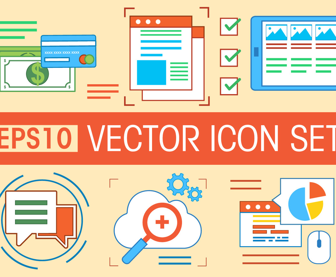 Free Vector Icons Set