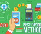 Free Vector Paying Method