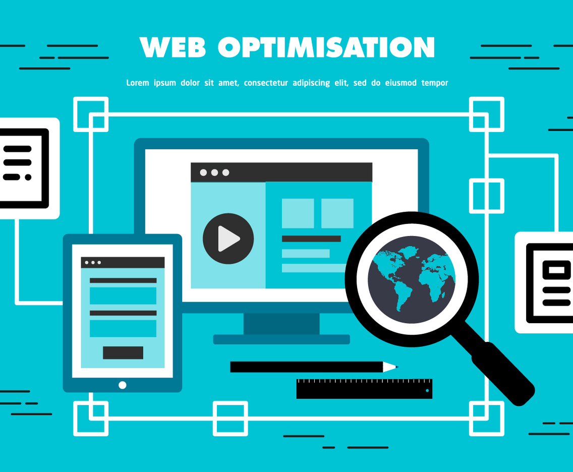 Free Web Optimisation Vector Background