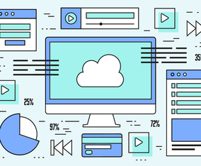 Free Linear Web Design Graph Vector Background