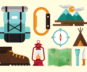 Free Mountaineer Vectors