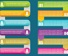 Colorful Bullet Boxes