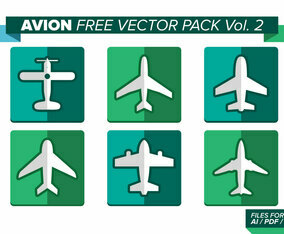 Avion Free Vector Pack