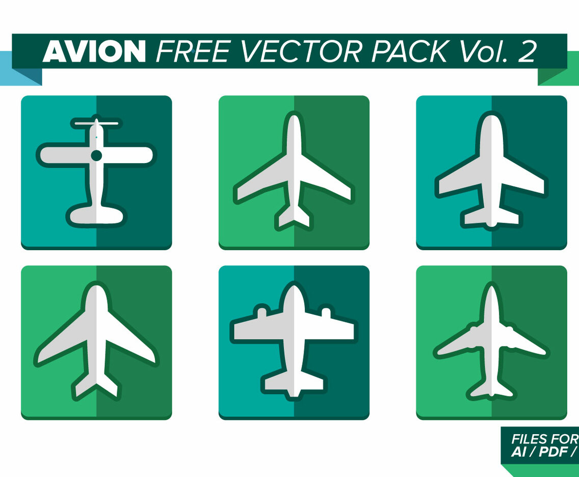 Avion Free Vector Pack